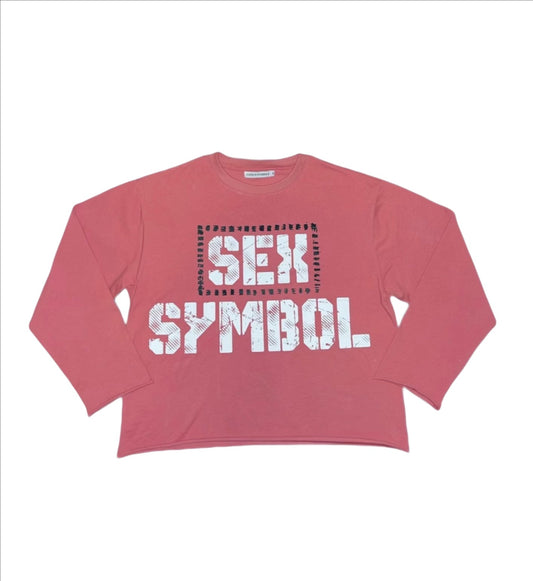 SEX SYMBOL LONG SLEEVE SHIRT(PINK)