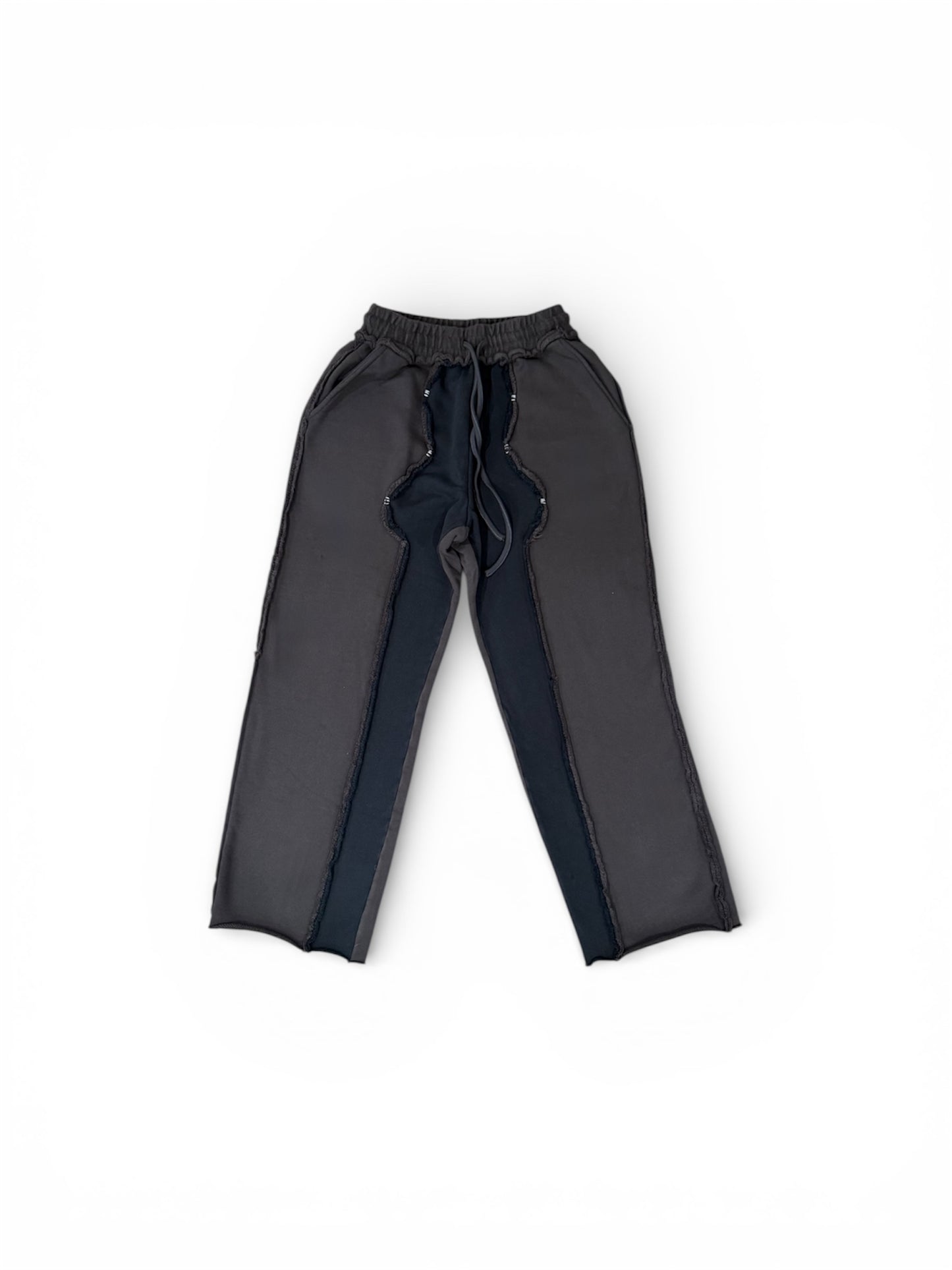 Exposed Seam Sweatpants[Grey]