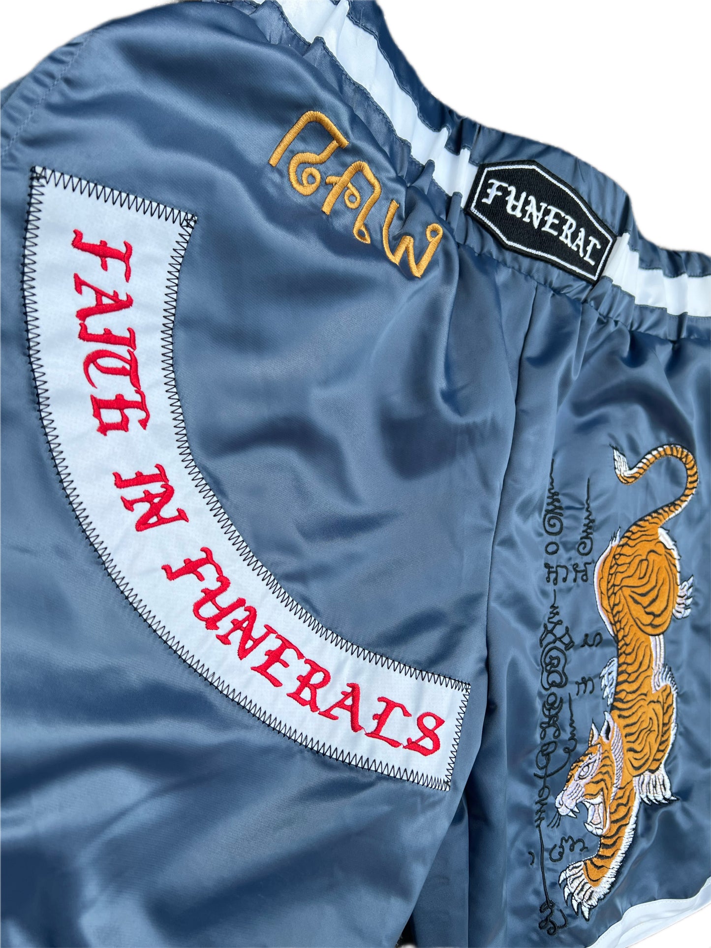 RAW BOXING SHORTS (blue)